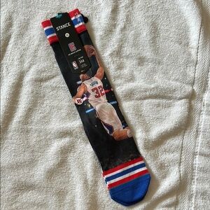 Stance fit548 LA Clippers Paul Griffin Basketball Socks Mens Large 9-12 NBA